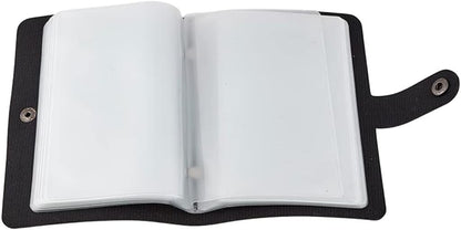 (🎁Last Day 49% OFF)✝️Catholic Genuine Leather Holy Card Holder – Pocket Prayer Card Organizer with Snap Closure