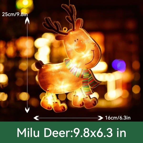 🎁Last Day 49% OFF - ✨🎄Christmas Window Hanging Lights