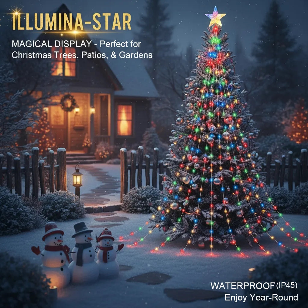 Starlight Cascade Tree Lights